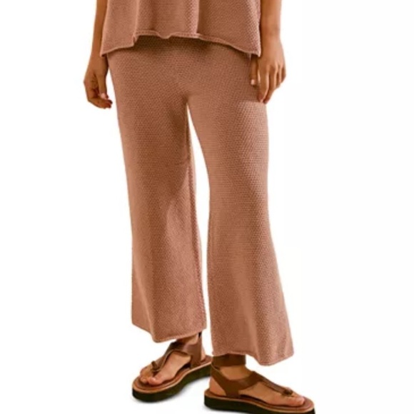 Free People Pants - Free People knitted Pants in Tan